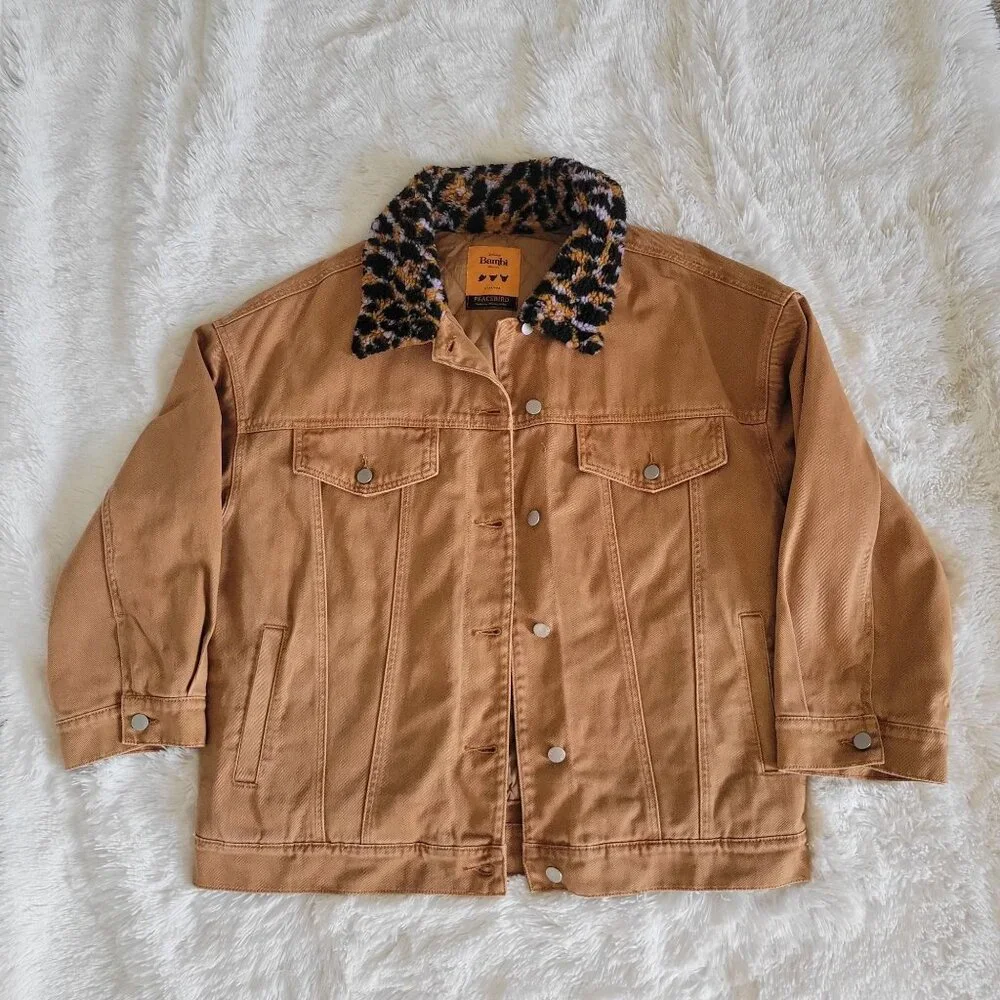 Disney Bambi Peacebird Ouyang‎ Nana Collaboration Denim Jacket- S